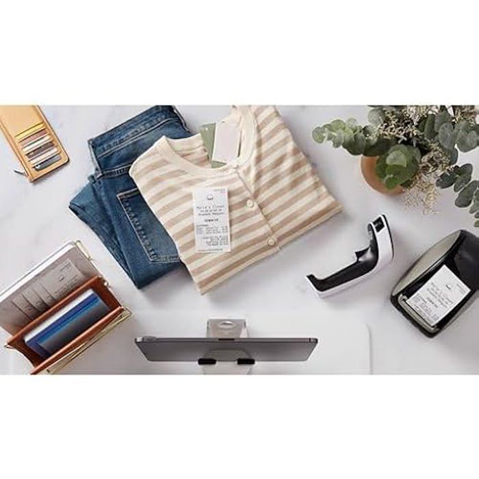 Rouleau de papier continu - DYMO - 57 mm x 91 m - Blanc - Économique - Pratique