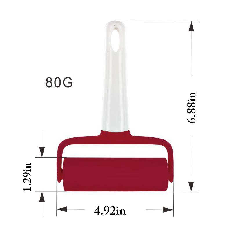 Váleček Creative rolovací kolečko Válec na těsto Ekologický plastový váleček na pečivo Nástroj na pečení Praktické doplňky do kuchyně