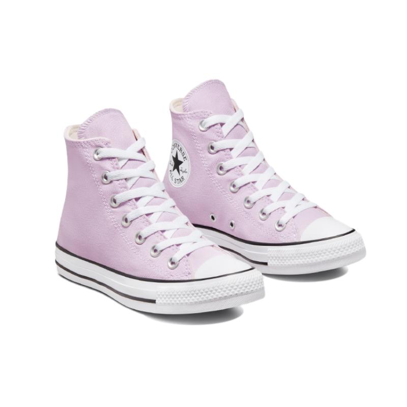 Converse Chuck Taylor All Star Trendy High-Top Canvas Shoes Unisex Pink White