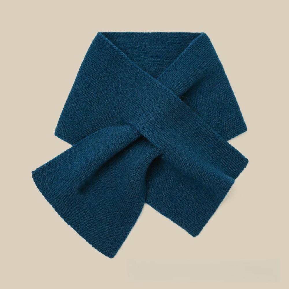 Autumn And Winter Wool Scarf Women'S New Versatile Korean Atmosphere Couple Warm Cross Scarf Scarf Women'S Collar