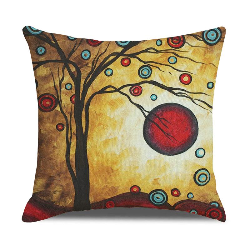Printed Pillowcases, Linen Pillows, Sofa Pillows, Home Decoration Pillows