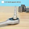 Ratchet Radiator Spanner Square 5 Stage Key Step Wrench Hand Tool Radiators Wrench  DIY