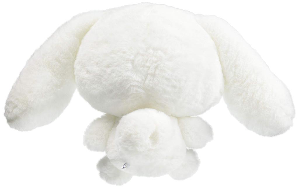 Nakajima Corporation Fluffy Cinnamoroll Medium White H23xW36xD15cm Plush Toy Sanrio Cinnamon Gift 143105-20
