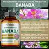 Pslalae Barnabas Leaf Dietary Supplement, containing high-purity barnabas leaves, 600mg standard formula, for daily nutritional supplementation.