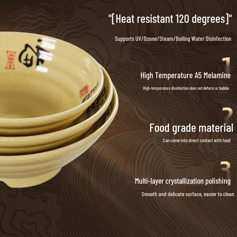 A5 Melamine Commercial Noodle Soup Bowl