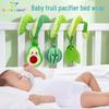 Baby Fruit Plush Rattle: Soothing Car & Bed Hanging Toy for 0-1 Year Olds