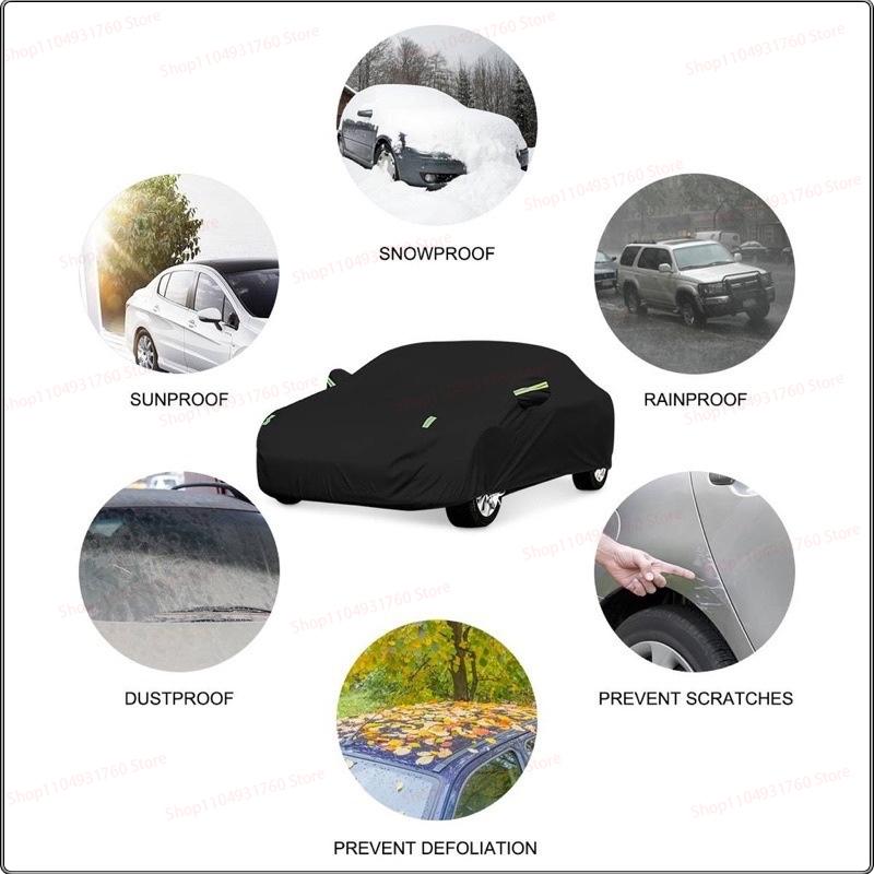 All-season Car CoverDustproof, Snowproof and UV-resistant Waterproof Car Covers for Pentium T90 Car Accessories