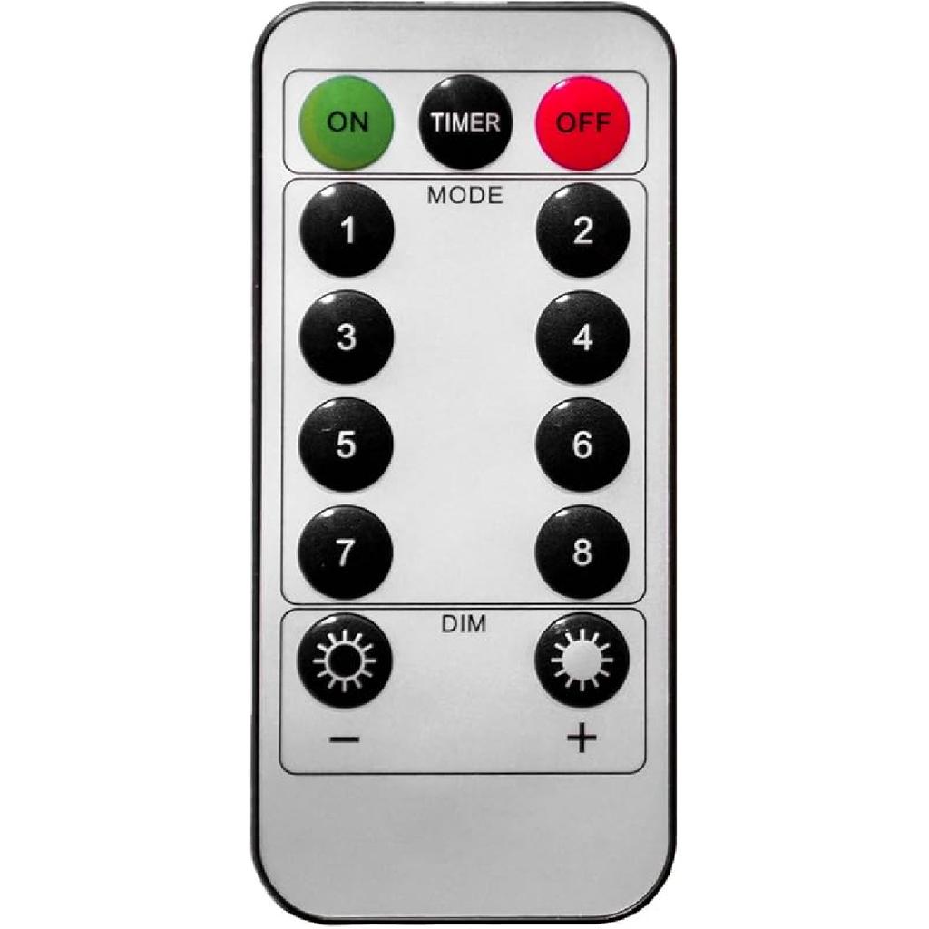 Suddus Remote Controller, IR Remote Control 8 Modes, Dimmable, Timer, Ten-Level dimming