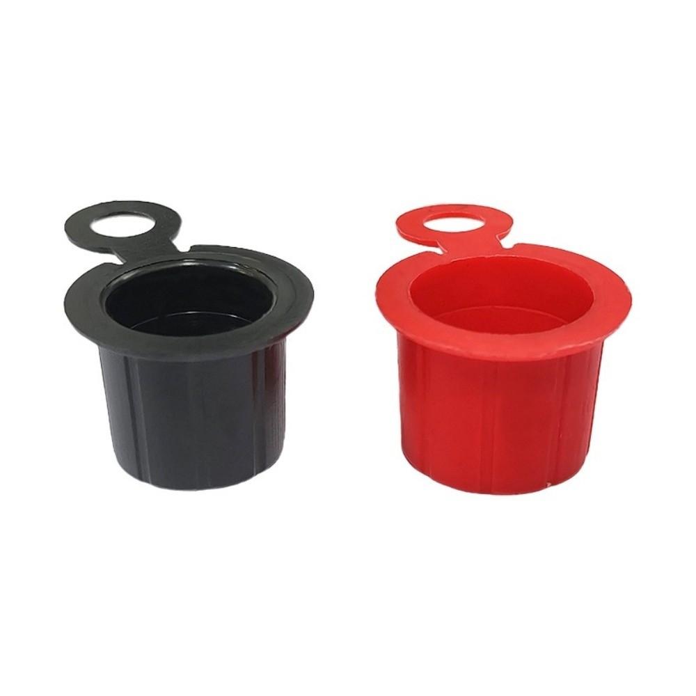 1 Pair Water Proof Battery Terminal Cover Insulated Standard Diameter Battery Protector Positive Negative Heads Dust Proof