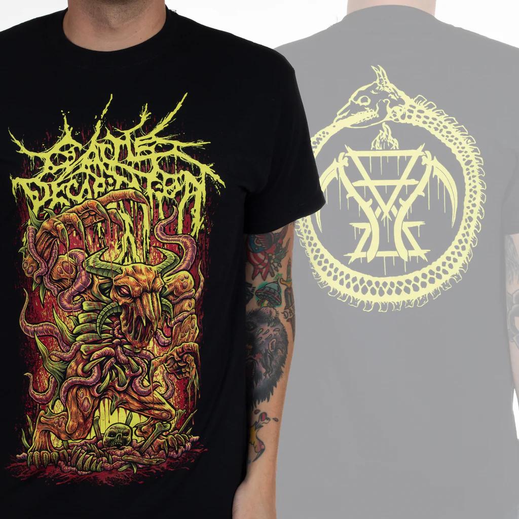 Cattle Decapitation Inspect Sign Casual Tshirt Luxury Brand for Men and Women Top