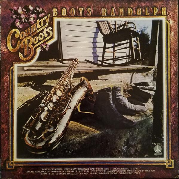 

LP Record BOOTS RANDOLPH - Country Boots KZ32912 Monument 1974 US Jazz Used