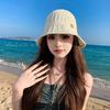 Hollow Bucket Hat Female Summer Breathable Versatile Face Small Visor Student Shopping Bucket Hat