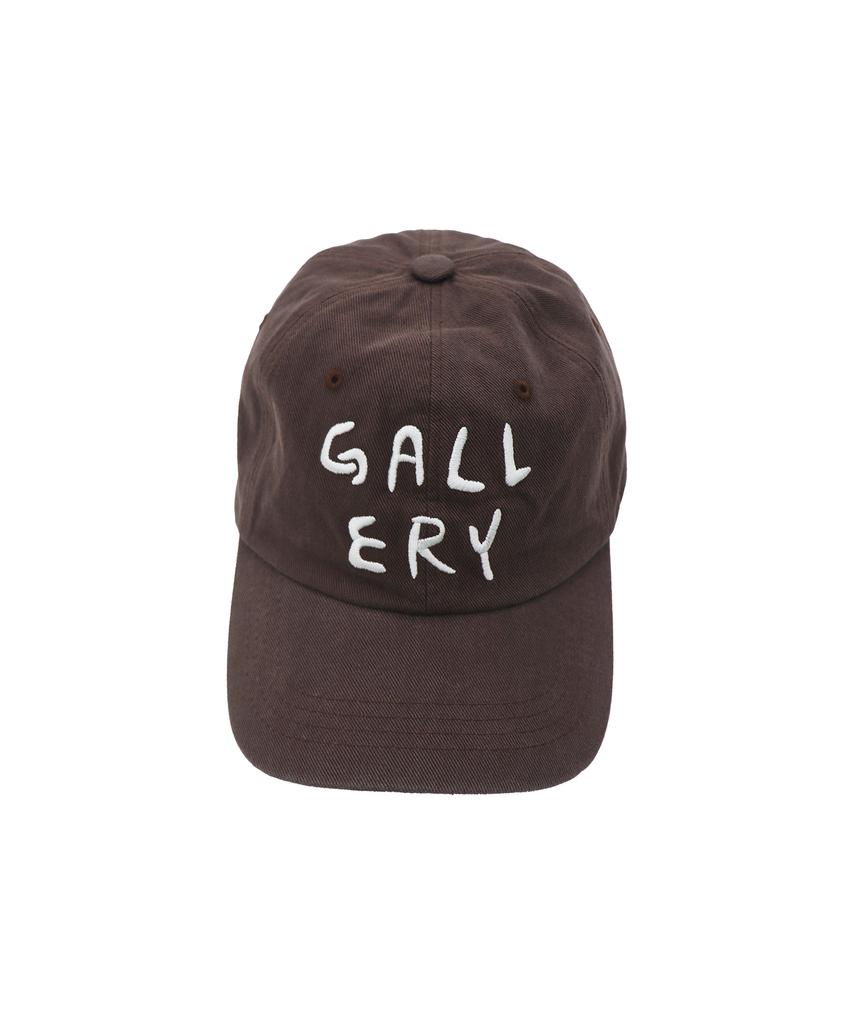 1011 GALLERY Gallery Logo Ball Cap - Brown