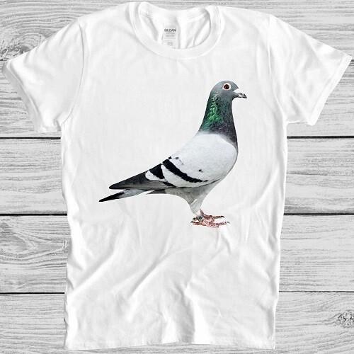 Pigeon T Shirt Peagon Flower Unicorn Bird Fly Animal Funny Cool Gift Tee M286