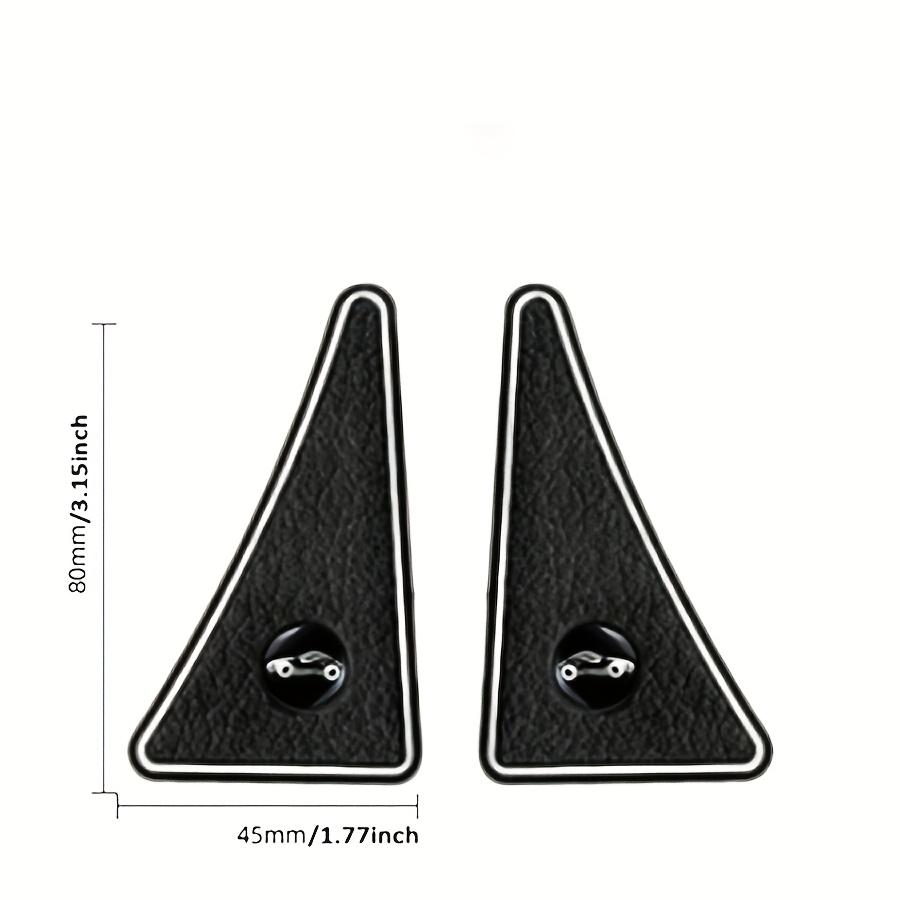 2 buc. Protecții Universale din PVC pentru Marginea Portierei Mașinii, Autocolante Anti-Coliziune, Protecții Bara de Protecție Rezistente la Zgârieturi pentru Ușile Vehiculelor