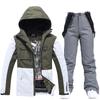Men's & Women's Winter Ski & Snowboard Suit - Warm, Thickened Jacket and Pants