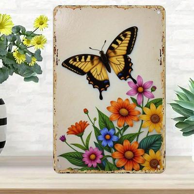 Decorative Metal Wall Sign 20x30cm