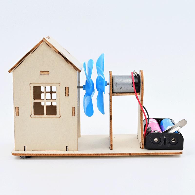 Wind Power DIY Kit for Creative Student Inventions