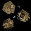 Detachable Hellraiser Puzzle Box, Cenobites Pinhead Halloween Cosplay Prop (Resin Model)