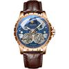 AILANG Luxury Double Tourbillon Watches Men Waterproof Luminous Moon Phase Automatic Mechanical Watch Reloj Hombre New