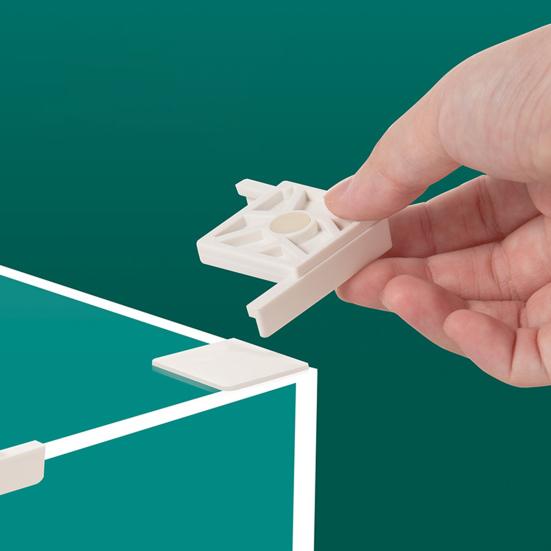 

Угловые ограждения для аквариума защищают края, предотвращают столкновения, скольжение, прочная надежная подставка для небольших аквариумов