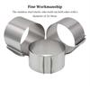 Telescopic Mousse Ring Baking Cake 6-12 Inch Adjustable Mould Tools Stainless Steel Round Bakeware Self-Assembly Pastry