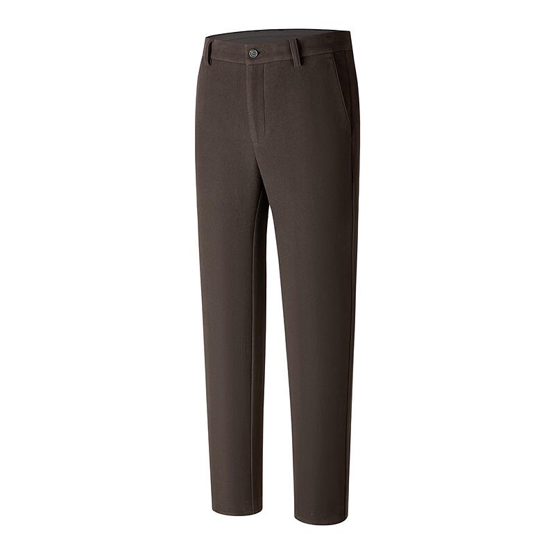 Yagor Men's Straight-Leg Elastic Knit Dress Pants