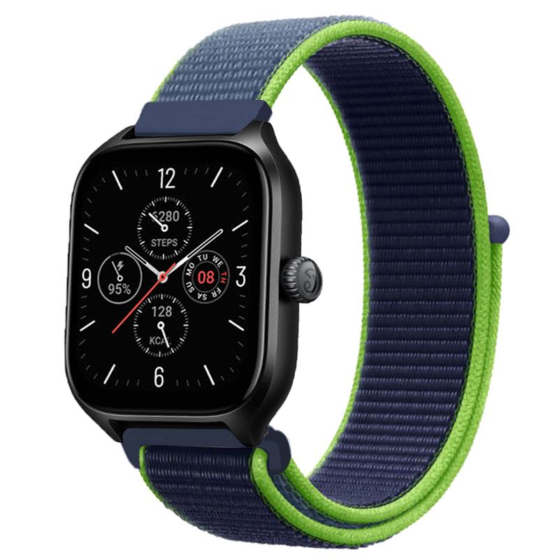 20mm 22mm Nylon Bandje voor Amazfit Balance 2 1/GTR 4 3 Pro 47mm/Bip 6 5 Sport Horlogeband Correa voor Amazfit Active 2/GTS 4 3 Riem
