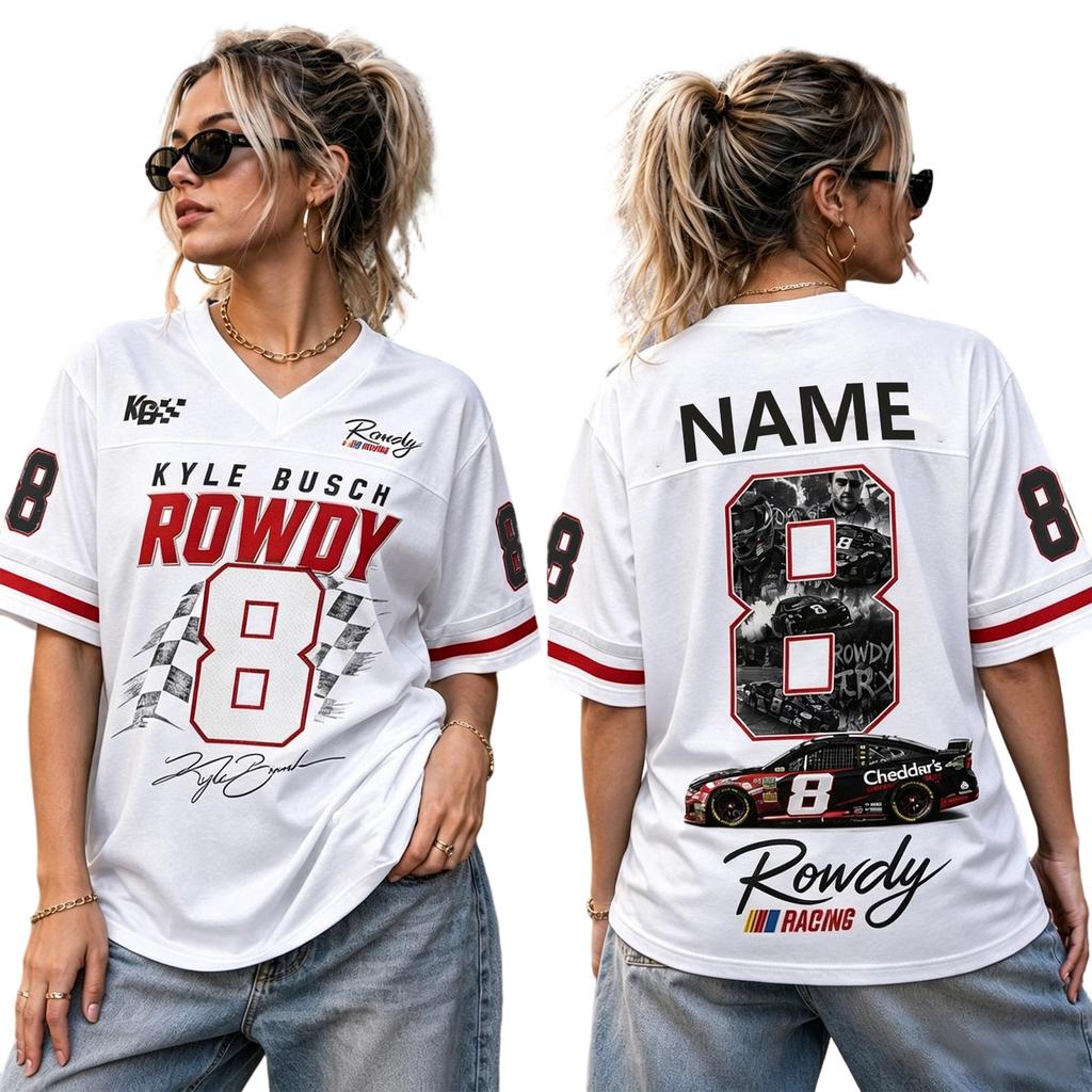 Unisex Casual Sports Jersey Shirt Racing Style Short Sleeve V Neck Lightweight Breathable Fabric Comfortable Fit
