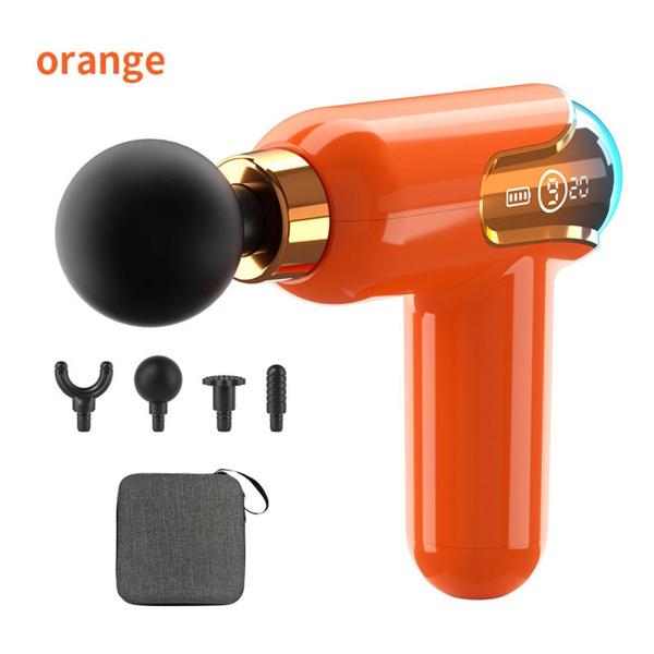 Massage Gun LCD Display Electronic Massager for Whole Body Massage To Relieve Muscle Soreness for Fitness Exercise