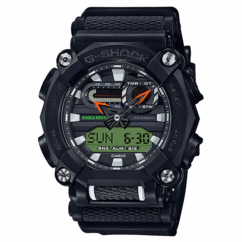 

CASIO Аналоговые цифровые круглые часы G-SHOCK Ana-Digi & GA-900E-1A3JR мужские [Товар]