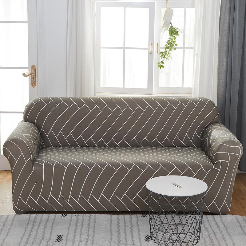 Bedruckter Sofabezug, Stretch-Couchbezüge, Loveseat-Schonbezüge für 2-Sitzer-Kissen, Couch, waschbar, Wohnzimmer-Möbelschutz