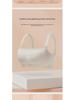 Women’s Seamless Strapless Tube Top: Anti-Exposure, Wire-Free, Side-Bone Free, Adjustable, Thick Style, Ideal for Small Breasts.