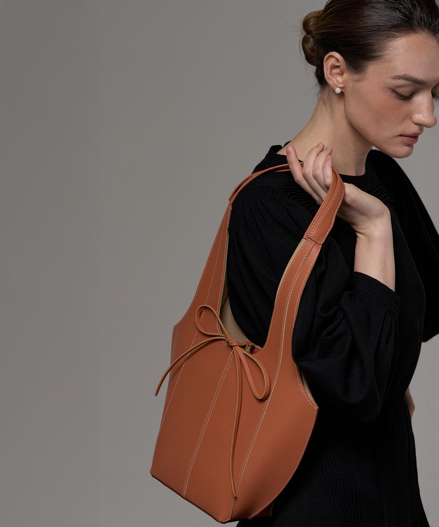 Zema Élever Le Quotidien Onnete Tote Bag S - Camel Tan (Onnete Tote Bag S)