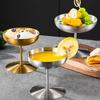 Edelstahl Eisbecher Dessert Sorbet Schüssel Geschirr Salatbecher Hausbars Sommerparty Küchenbedarf
