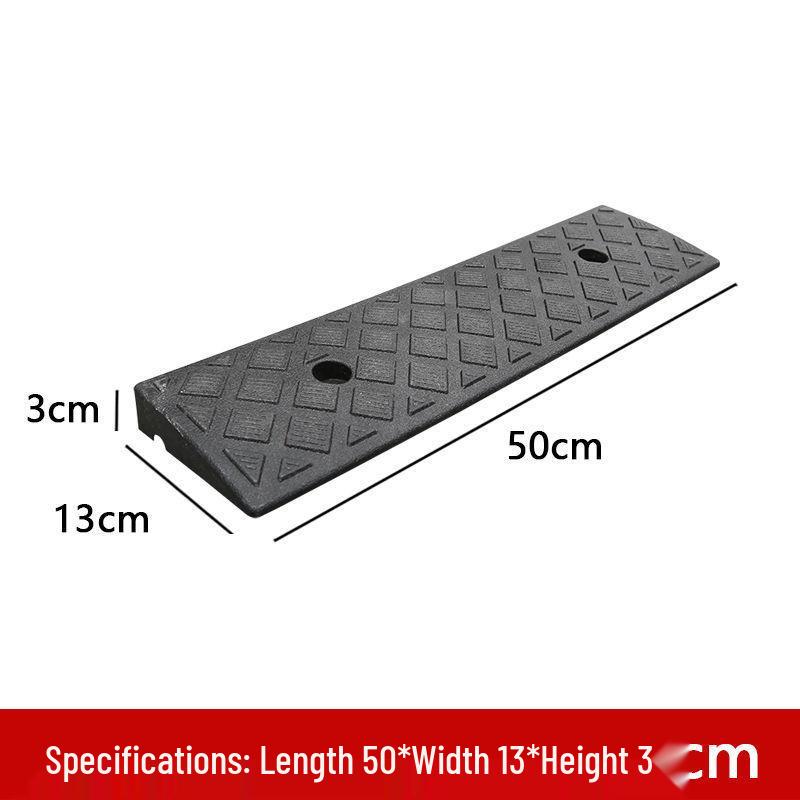 Plastic Curb Ramp for Cars - Step Pad & Uphill Climbing Slope