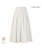 VANAKE Pleated Back Elastic Skirt_Vb44Skq304Z