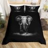 Elephant Duvet Cover Full Queen Size Wild Animal Bedding Set for Boys Girls Bedroom Dorm Decor Nature Wildlife Comforter Cover