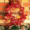Wall Hanging Christmas Berry Artificial Red Berries String Reuseable   Room
