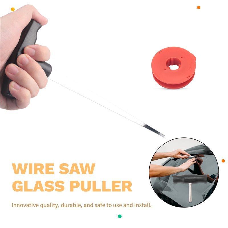 Auto Windshield Glass Removal Tool Kits Non Slip Compact Comfortable Grip Easy To Use Universal