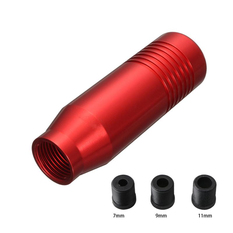 

5 цветов, универсальная 8,5 см автомобильная алюминиевая ручка переключения передач, ручка для механической коробки передач, рычаг переключения передач красный