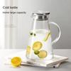 Glass Water Jug 2L Water Pot New Cold Water Kettle  Office Household Jug
