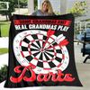 Sports dart target printing blanket warming Warm Pretty Flannel Soft Comfortable Home Travel Blanket