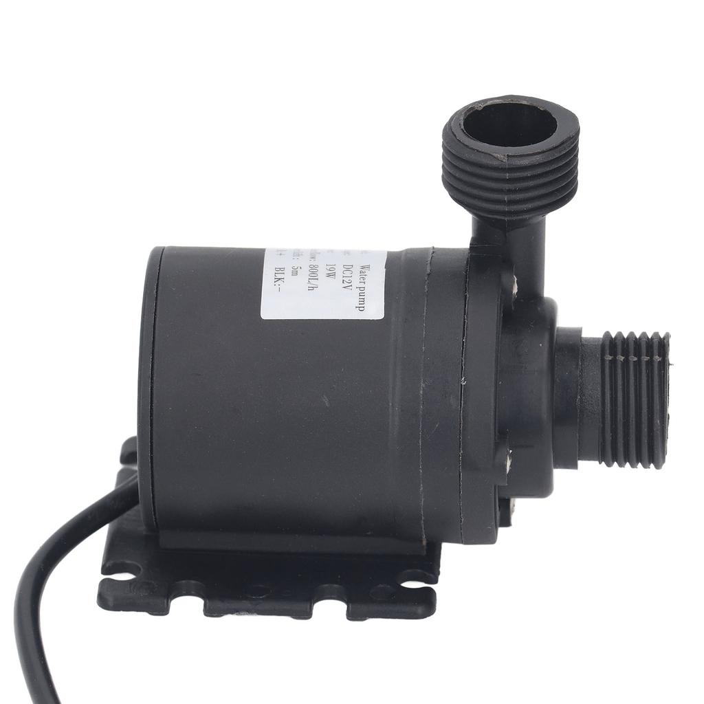 Ponorné čerpadlo 5M Lift 200 GPH 800 l/H Tiché vodní čerpadlo pro fontánové hydroponické jezírkové akvárium 20 mm