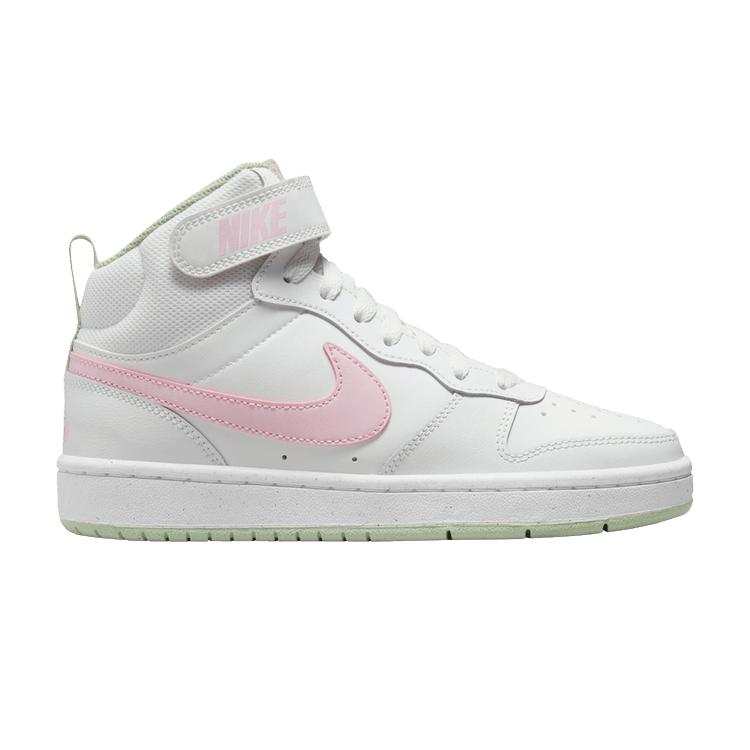 

Nike Court Borough Mid 2 GS White Pink Foam Sneakers Summit-White CD7782-111