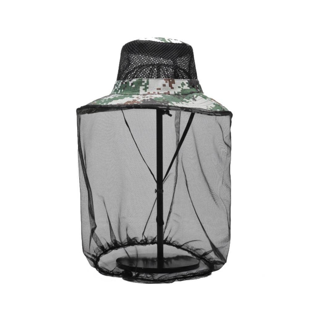 Outdoor Sunscreen Mosquito Hat Repellent Protection Fishing Sun Cap Insect Bee Protection Hidden Net Mesh Bucket Hat