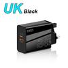 240W Multi-Port Charger with PD Smartphone Fast Charging EU/UK Plug QC3.0 + PD Adapter