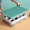 Scatola Trasparente per Giocattoli per Blocchi da Costruzione con Coperchio - Organizer per Bambini