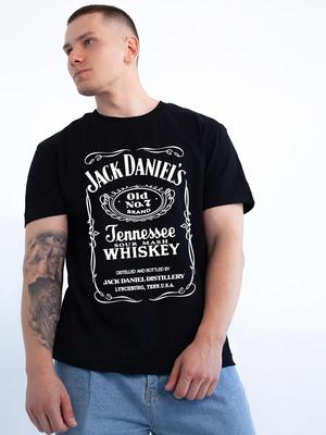 T-shirt met Jack Daniels Print
