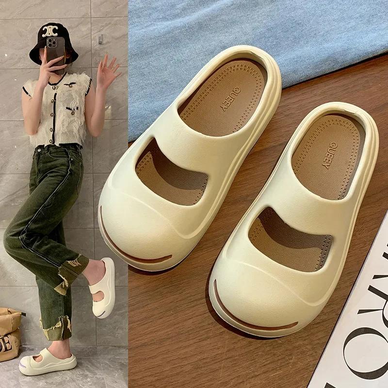 Модные повседневные тапочки EVA для женщин — фото 3